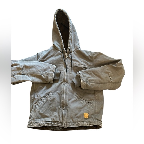 Noble Outfitters Other - Noble Outfitters Men’s Canvas Fleece Lined Hooded Jacket Medium